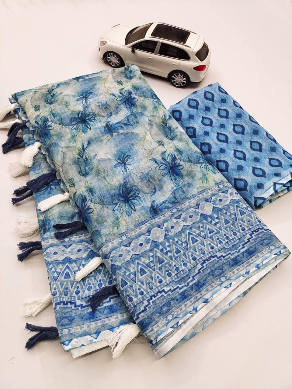 Fabric Linen saree