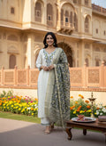 Designers Kurti Pant Dupatta Set