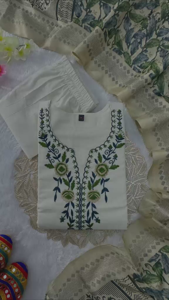 Designers Kurti Pant Dupatta Set