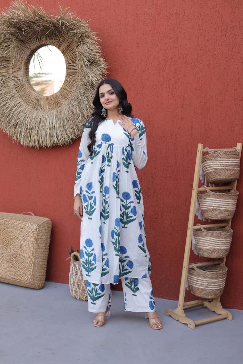 PREMIUM READYMADE  KURTI WITH PANT